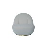 Sillón Taboada base dorada - Taupe