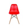 Set de 4 sillas réplica Eames - Rojo