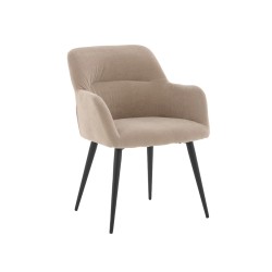 Silla Vitória pata negra - Beige