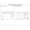 Mueble de cocina Soloma - Encino